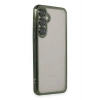 Mey İthalat®  Samsung Galaxy S23 FE Kılıf  Lensli Silikon - Yeşil