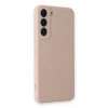 Mey İthalat®  Samsung Galaxy S23 Plus Kılıf Nano içi Kadife Silikon - Pudra
