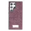 Mey İthalat®  Samsung Galaxy S23 Ultra Bright Simli Kapak - Derin Mor