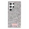 Mey İthalat®  Samsung Galaxy S23 Ultra Bright Simli Kapak - Gümüş