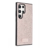 Mey İthalat®  Samsung Galaxy S23 Ultra Bright Simli Kapak - Pembe