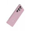 Mey İthalat®  Samsung Galaxy S23 Ultra Regal Magsafe Standlı Kapak - Açık Pembe