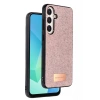 Mey İthalat®  Samsung Galaxy S24 FE Bright Simli Kapak - Pembe