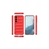 Mey İthalat®  Samsung Galaxy S24 FE Kılıf Optimum Silikon - Kırmızı