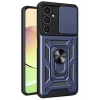 Mey İthalat®  Samsung Galaxy S24 FE Pars Lens Yüzüklü Silikon - Lacivert