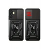 Mey İthalat®  Samsung Galaxy S24 FE Pars Lens Yüzüklü Silikon - Lacivert