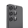 Mey İthalat®  Samsung Galaxy S24 FE Raze Metal Kamera Lens - Siyah