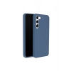 Mey İthalat®  Samsung Galaxy S24 Kılıf First Silikon - Mavi
