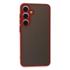 Mey İthalat®  Samsung Galaxy S24 Kılıf Montreal Silikon Kapak - Kırmızı