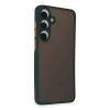 Mey İthalat®  Samsung Galaxy S24 Kılıf Montreal Silikon Kapak - Yeşil