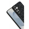Mey İthalat®  Samsung Galaxy S25 Bright Simli Kapak - Derin Mor