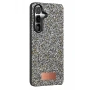 Mey İthalat®  Samsung Galaxy S25 Bright Simli Kapak - Gold