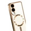 Mey İthalat®  Samsung Galaxy S25 Edge Kross Magneticsafe Kapak - Çöl Titanyum