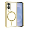 Mey İthalat®  Samsung Galaxy S25 Edge Kross Magneticsafe Kapak - Gold