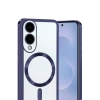 Mey İthalat®  Samsung Galaxy S25 Edge Kross Magneticsafe Kapak - Lacivert