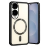 Mey İthalat®  Samsung Galaxy S25 Edge Kross Magneticsafe Kapak - Siyah