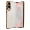Mey İthalat®  Samsung Galaxy S25 Edge  Lensli Silikon - Gold