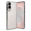 Mey İthalat®  Samsung Galaxy S25 Edge  Lensli Silikon - Gümüş