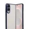 Mey İthalat®  Samsung Galaxy S25 Edge  Lensli Silikon - Lacivert