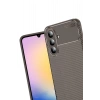 Mey İthalat®  Samsung Galaxy S25 FE Auto Focus Karbon Kapak - Kahverengi