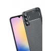 Mey İthalat®  Samsung Galaxy S25 FE Auto Focus Karbon Kapak - Siyah