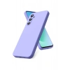 Mey İthalat®  Samsung Galaxy S25 FE First Silikon - Lila