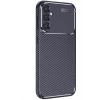 Mey İthalat®  Samsung Galaxy S25 Kılıf Auto Focus Karbon Kapak - Lacivert