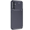 Mey İthalat®  Samsung Galaxy S25 Kılıf Auto Focus Karbon Kapak - Lacivert