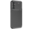 Mey İthalat®  Samsung Galaxy S25 Kılıf Auto Focus Karbon Kapak - Siyah