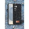 Mey İthalat®  Samsung Galaxy S25 Plus Bright Simli Kapak - Pembe