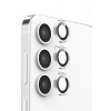 Mey İthalat®  Samsung Galaxy S25 Raze Metal Kamera Lens - Gümüş
