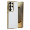 Mey İthalat®  Samsung Galaxy S25 Ultra Kılıf  Lensli Silikon - Gold