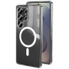 Mey İthalat®  Samsung Galaxy S25 Ultra Kılıf Magneticsafe Şeffaf Silikon - Şeffaf