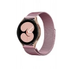 Mey İthalat®  Samsung Galaxy Watch 4 Metal Mıknatıslı Kordon - Rose