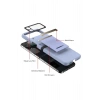 Mey İthalat®  Samsung Galaxy Z Flip 3 Kılıf Belt Flip Kapak - Siyah