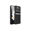 Mey İthalat®  Samsung Galaxy Z Flip 3 Kılıf Belt Flip Kapak - Siyah
