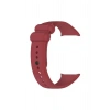 Mey İthalat®   Smart Band 8 Pro Klasik Kordon - Bordo