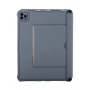 Mey İthalat®  T5504D iPad Pro 11 (2024) Kılıf Palermo Ledli Klavyeli Standlı Tablet Kılıfı - Siyah
