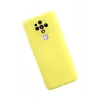 Mey İthalat®  Tecno Camon 16 Kılıf Nano içi Kadife Silikon - Sarı