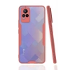 Mey İthalat®  Vivo V21e Kılıf Platin Silikon - Pembe