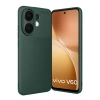 Mey İthalat®  Vivo V60 5G Auto Focus Karbon Kapak - Koyu Yeşil