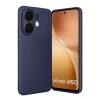 Mey İthalat®  Vivo V60 5G Auto Focus Karbon Kapak - Lacivert