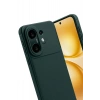 Mey İthalat®  Vivo X200 FE Auto Focus Karbon Kapak - Koyu Yeşil