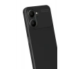 Mey İthalat®  Vivo Y18 Kılıf Auto Focus Karbon Kapak - Siyah