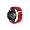 Mey İthalat®  Watch 20mm KR410 Kumaş Kordon - Kırmızı