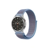 Mey İthalat®  Watch 22mm Hasırlı Cırtcırtlı Kordon - Mavi