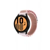Mey İthalat®  Watch 22mm KR410 Kumaş Kordon - Pembe