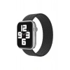 Mey İthalat®   Watch 38mm Ayarlı Solo Silikon Kordon - Siyah