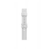 Mey İthalat®   Watch 38mm KR408 Çizgili Silikon Kordon - Beyaz
