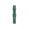 Mey İthalat®   Watch 38mm KR408 Çizgili Silikon Kordon - Yeşil